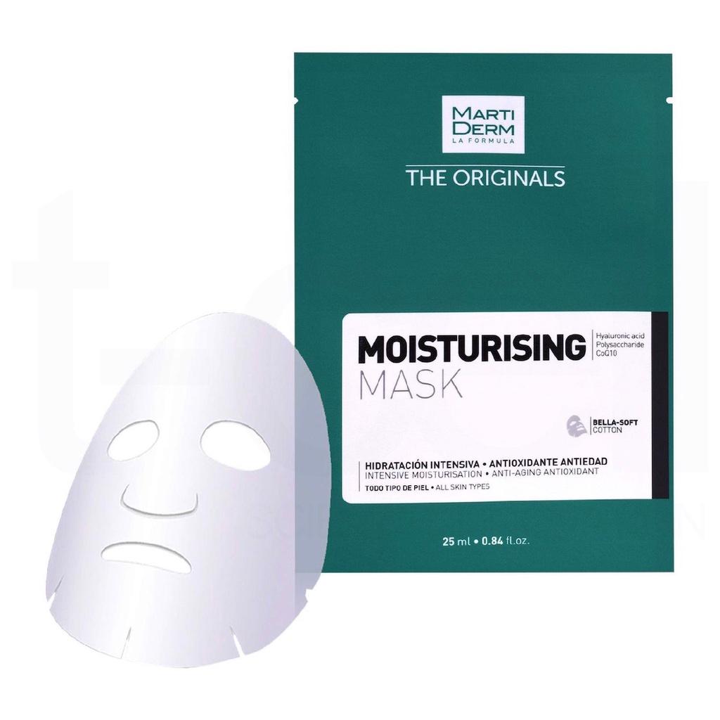 Mặt nạ dưỡng ẩm, phục hồi da - MartiDerm The Originals Moisturising Mask Full hộp 10 miếng