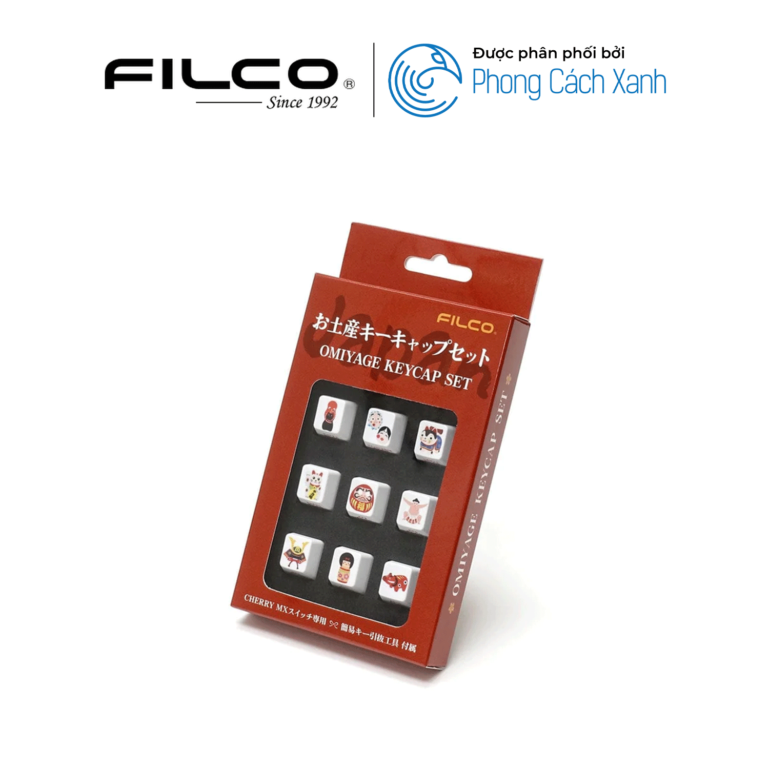 Bộ keycap Filco Lưu Niệm (9 keycap) - Hàng Chính Hãng