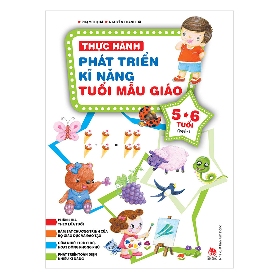 Thực Hành Phát Triển Kĩ Năng Tuổi Mẫu Giáo 5-6 Tuổi (Quyển 1)