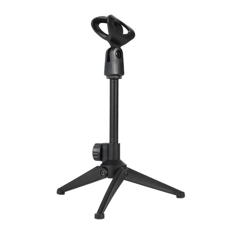 Mini có thể gập micrô micro đứng điều chỉnh khung micrô hỗ trợ gắn kết micrô micrô hỗ trợ