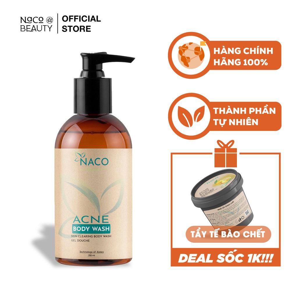 Sữa Tắm Hỗ Trợ Giảm Mụn Lưng Nacobeauty