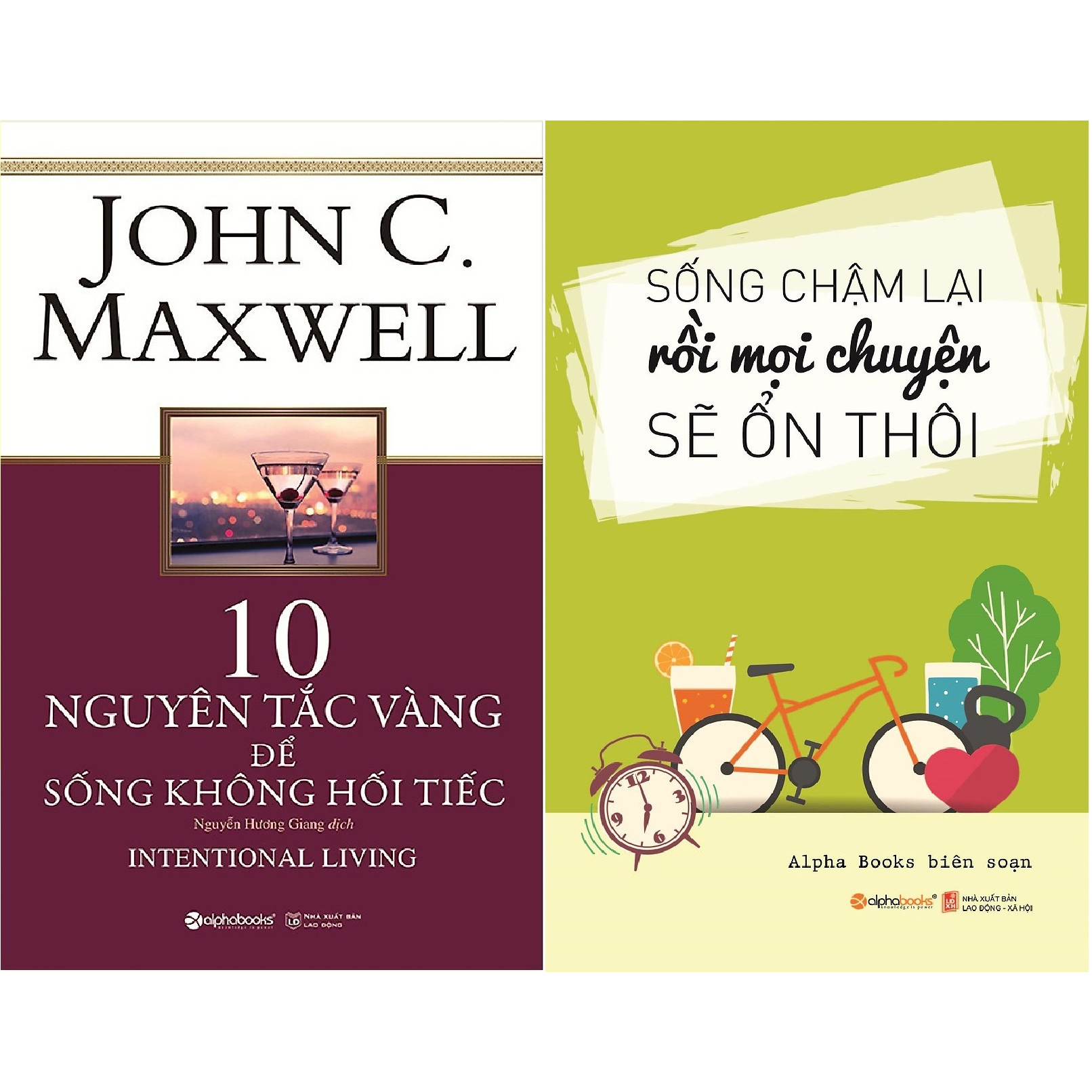 Bộ Sách Sống Chậm Lại Để Không Hối Tiếc  tặng kèm bookmark Sáng Tạo