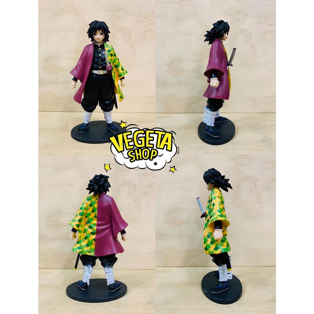 Mô hình Kimetsu No Yaiba - Mô hình thanh gươm diệt quỷ - Thủy trụ Tomioka Giyuu - Giyu - Cao 16cm