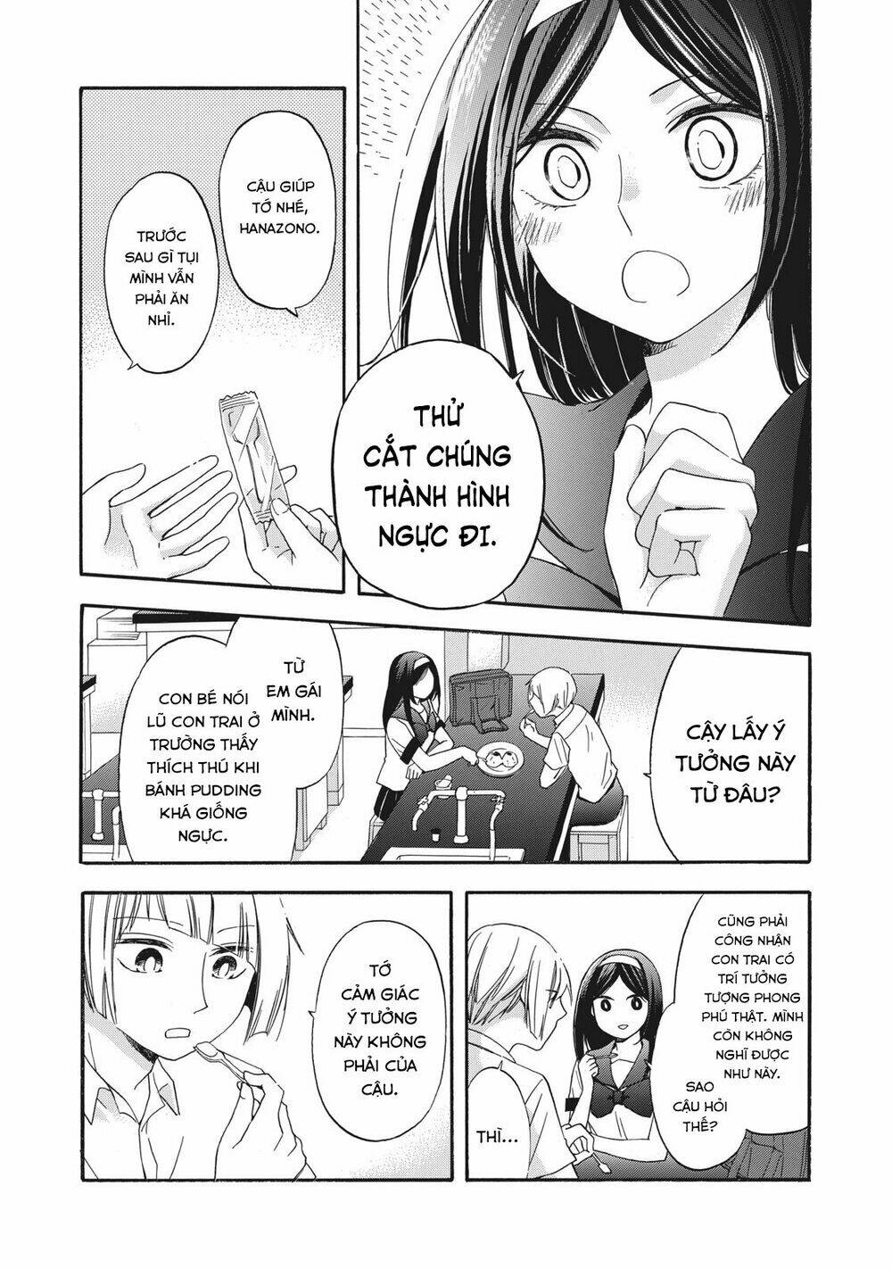 hanazono and kazoe's bizzare after school rendezvous chapter 11 10
