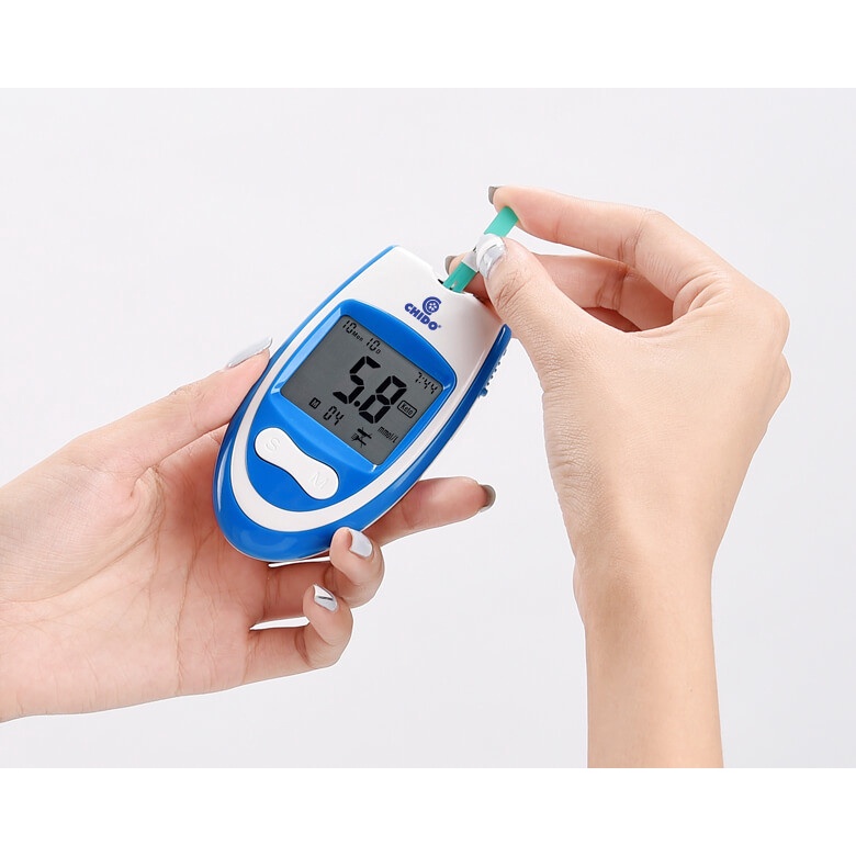 Máy đo đường huyết test thử tiểu đường Chido GLM-79 - công nghệ Nhật Bản độ chính xác cao