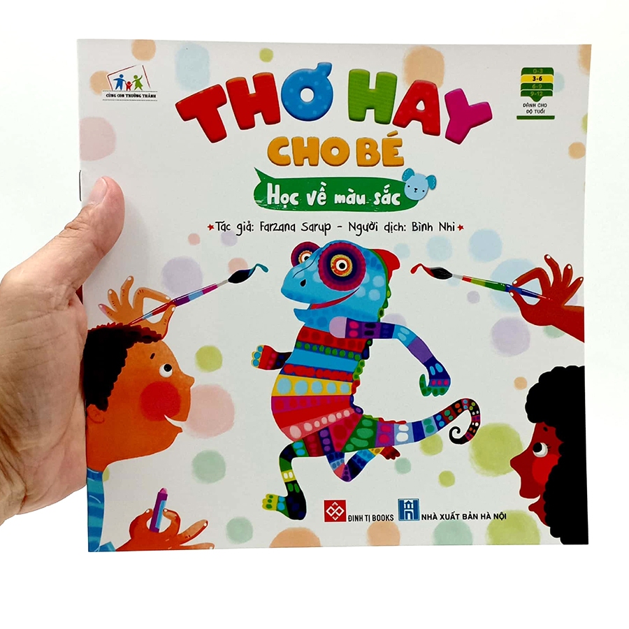 Sách - Thơ Hay Cho Bé - Học Về Màu Sắc