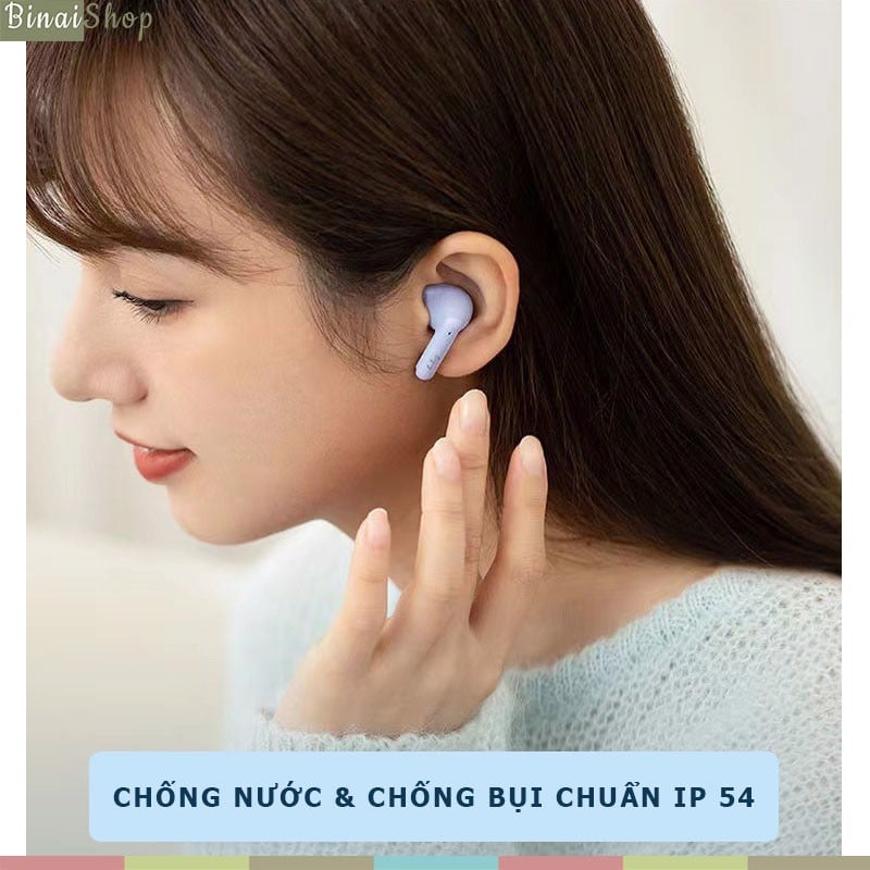 Edifier N2 Pods - Tai Nghe Nhét Tai Bluetooth V5.1, Chơi Game, Nghe Gọi, Màng Loa 13mm, Thời Lượng 28h- Hàng chính hãng