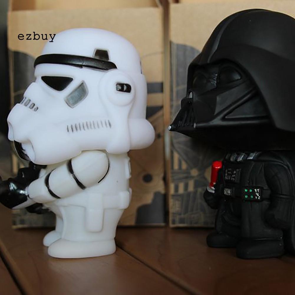 【EY】Cute Star Wars Darth Vader Stormtrooper Model Action Figure Toy Car Ornament