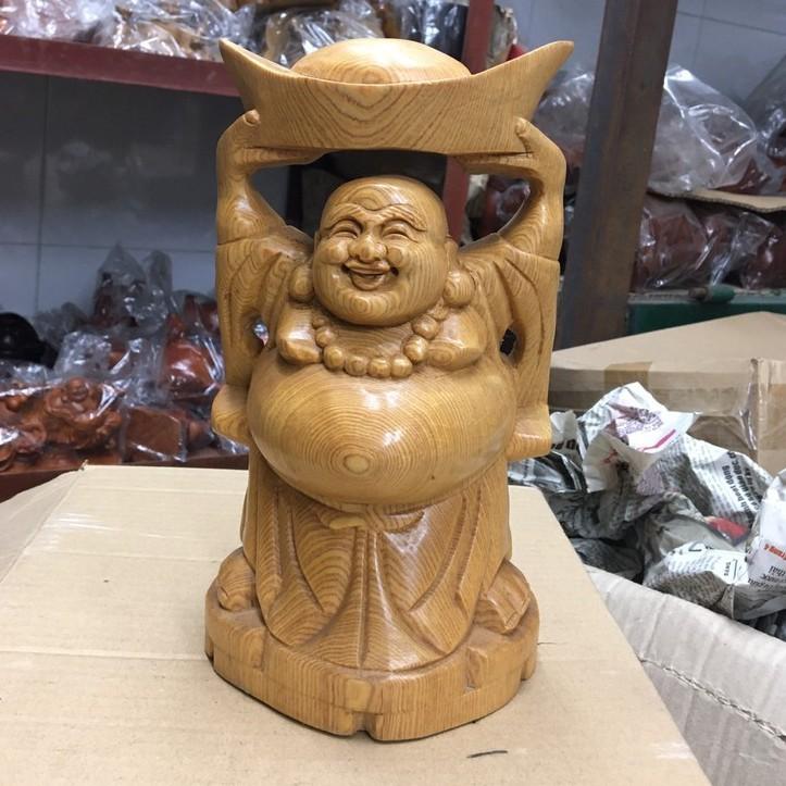 Tượng ông Thần Tài gỗ Hương