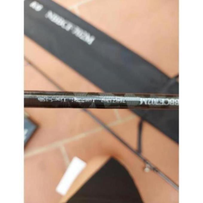 Bộ cần lure ngang noeby k6, máy noeby nonsuch pro, dù noeby