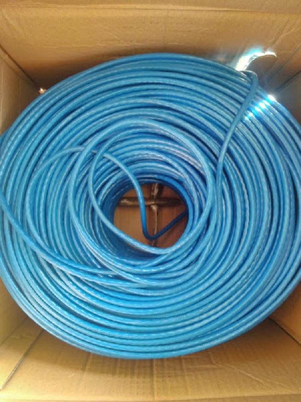 CÁP MẠNG CAT 6 CUỘN 305M LÕI ĐỒNG NGUYÊN CHẤT, CHUYÊN CAMERA IP, MẠNG INTERNET