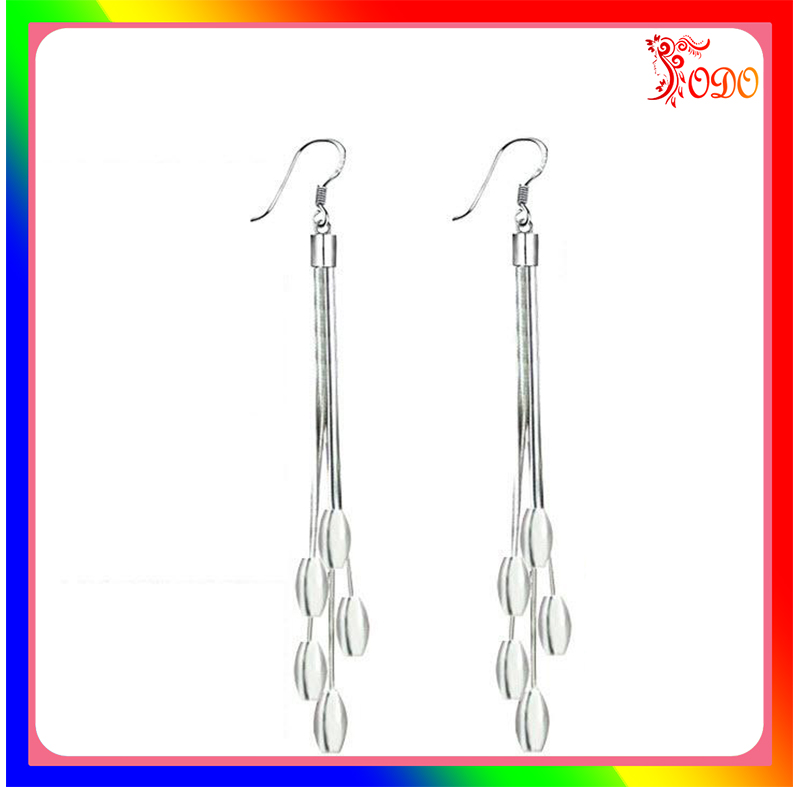 Bông tai kiểu thời trang kiểu dáng S925 phong cách thanh lịch thích hợp đi học AX538 BSTKD - [Thời Trang ToDo]