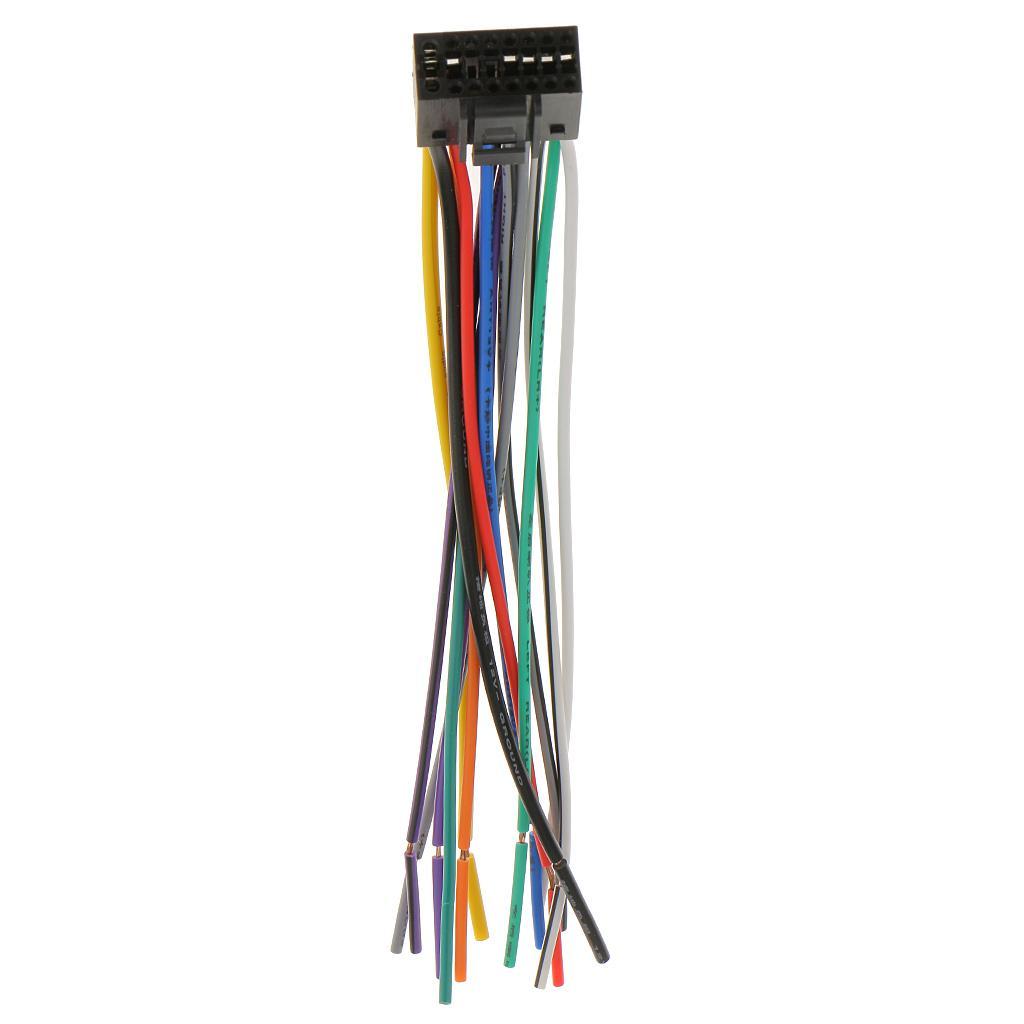 Kenwood CD Player Radio Stereo Install Car Wiring Harness Cable Plug