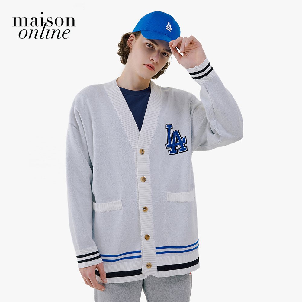 MLB Áo khoác cardigan cổ V Heart All Over #9 MLB Áo khoác cardigan cổ V Heart All Over