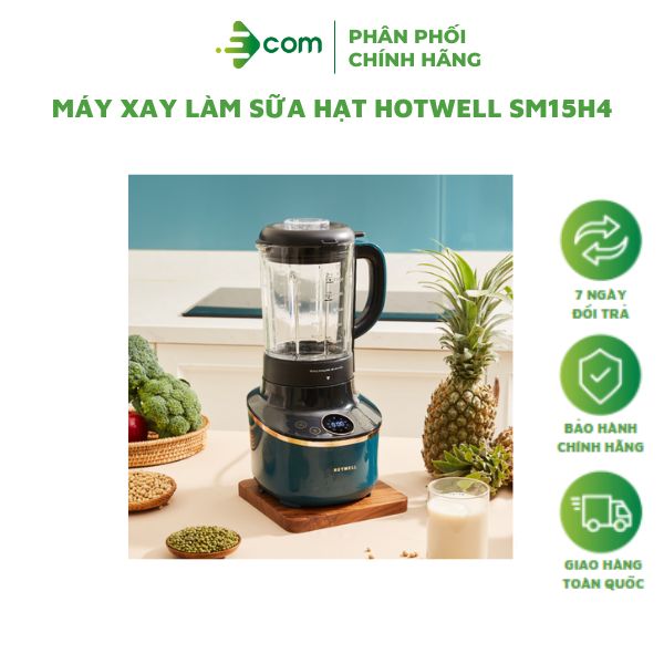 MÁY XAY LÀM SỮA HẠT HOTWELL SM15H4 - Hàng chính hãng