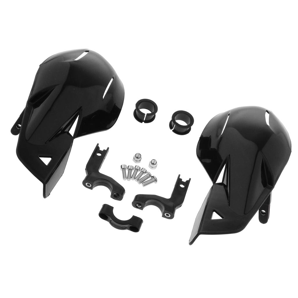 Motorcycle Handguard Mount Kit Handguard for Dirt Bike ATV Black