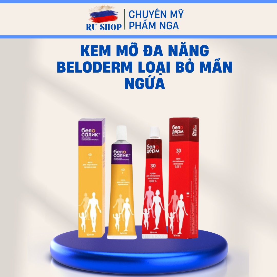 Kem mỡ đa năng Beloderm ( Đỏ )