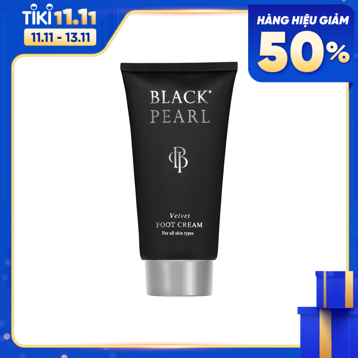 Kem Dưỡng Da Chân Black Pearl -  Velvet Foot Cream -  Có Nguồn Gốc Từ Biển Chết - Xuất Xứ Israel - Làm Dịu Da Tay Và Dưỡng Ẩm 