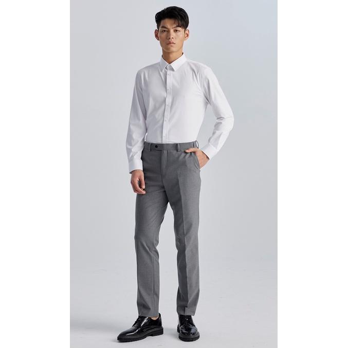 Áo sơ mi nam Duke City chất kate co giản