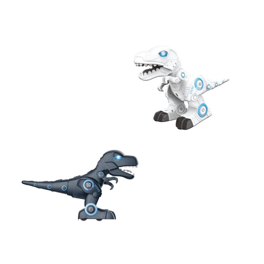 Robot khủng long vui nhộn điều khiển từ xa lập trình Vecto (xanh -đen)