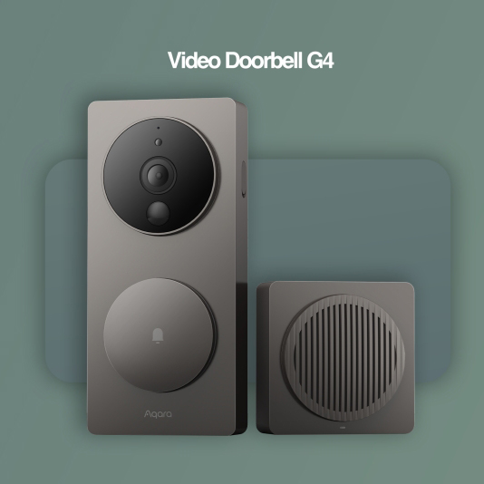 [Quốc Tế] Chuông cửa thông minh Aqara G4 Smart Doorbell 1080p Face ID - Tương Thích HomeKit - Kết nối Wifi - Hàng Chính Hãng