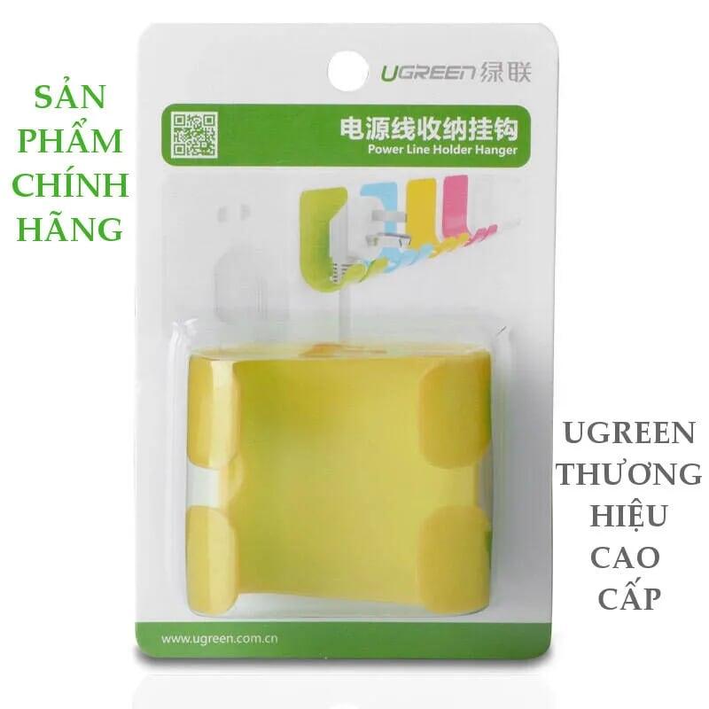 Ugreen UG20367CD107TK Màu Xanh lá Móc treo phích cắm điện đa năng - HÀNG CHÍNH HÃNG