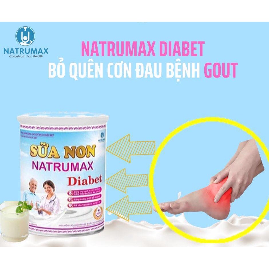 SỮA NON NATRUMAX DIABET 800 Gram dành cho người ăn kiêng - tiểu đường