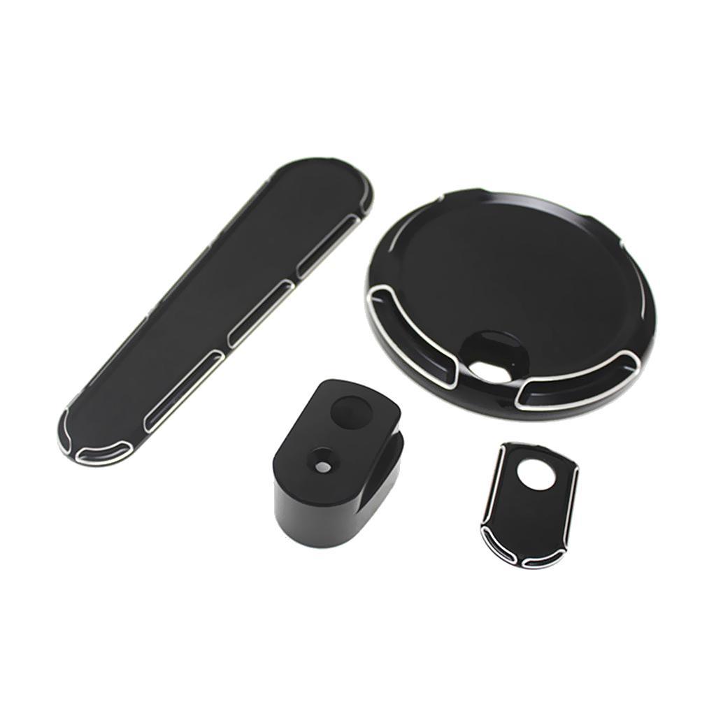 Fuel Gas   Cover & Round Door Ignition Cover for   Black