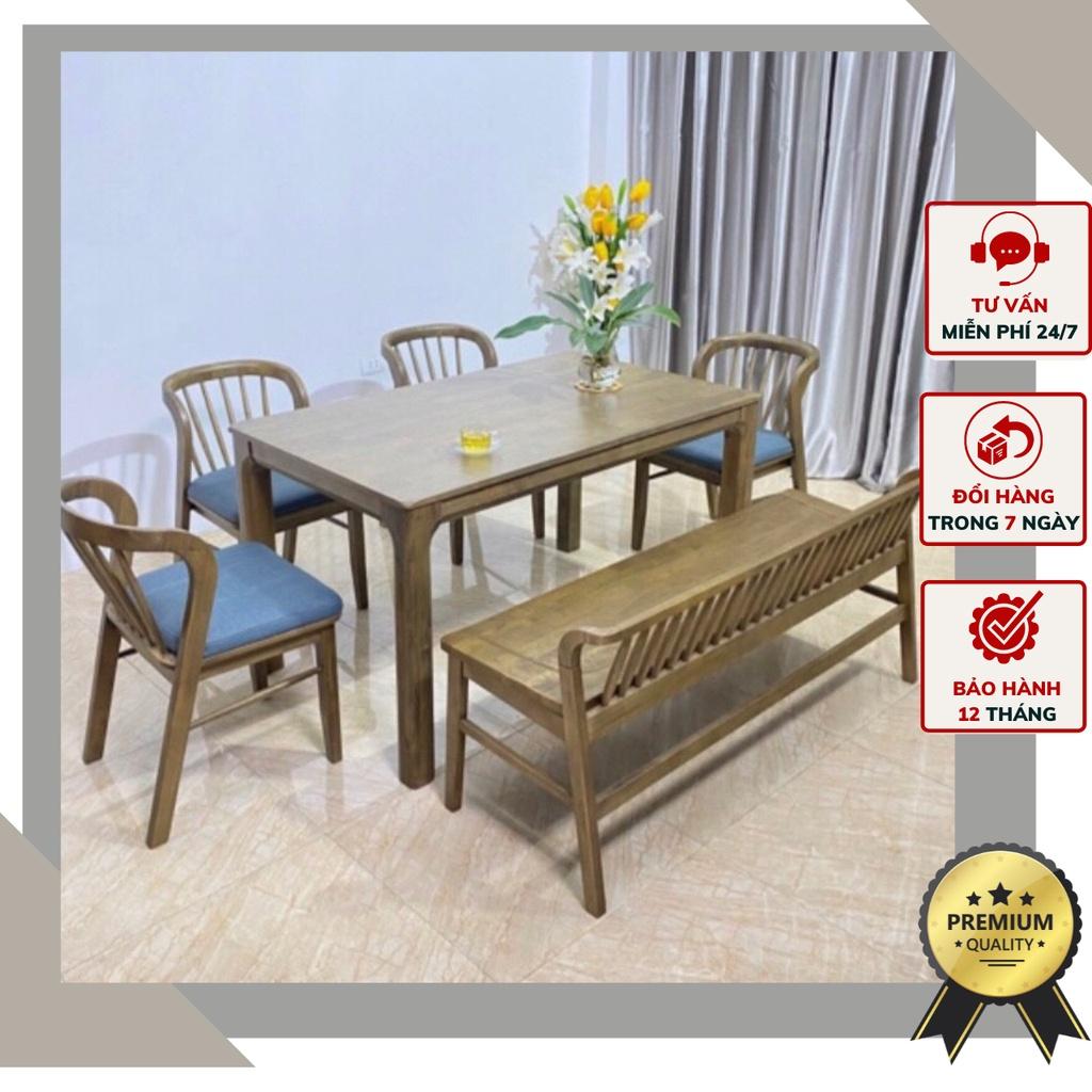 Bộ bàn ăn Candy 1m2-1m45