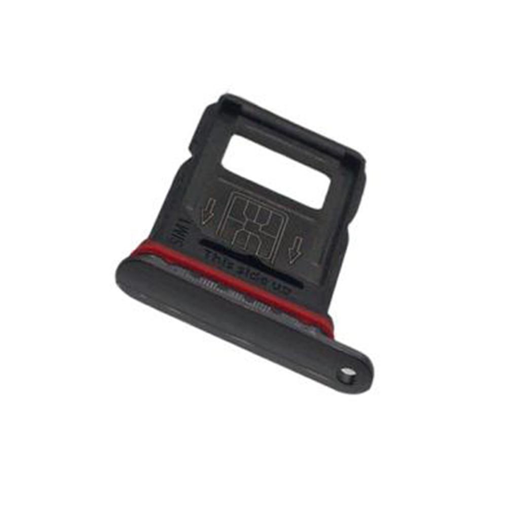 Dual SIM Card Holder Slot Tray Replacement for OnePlus 7Pro Seven Pro Gray
