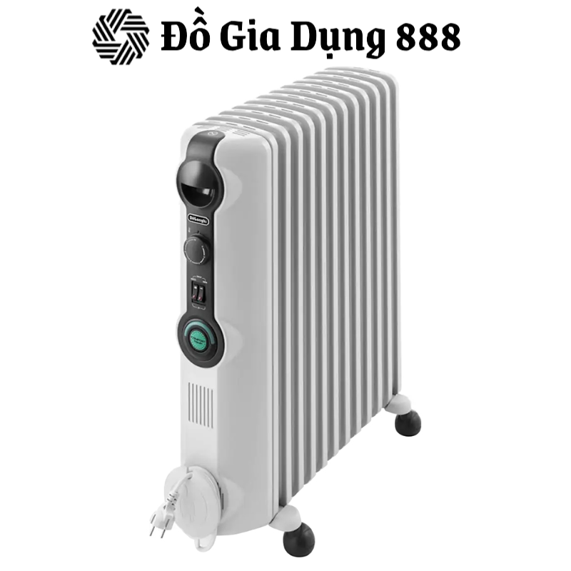 Máy sưởi dầu Delonghi TRRS 1225C - Hàng chính hãng