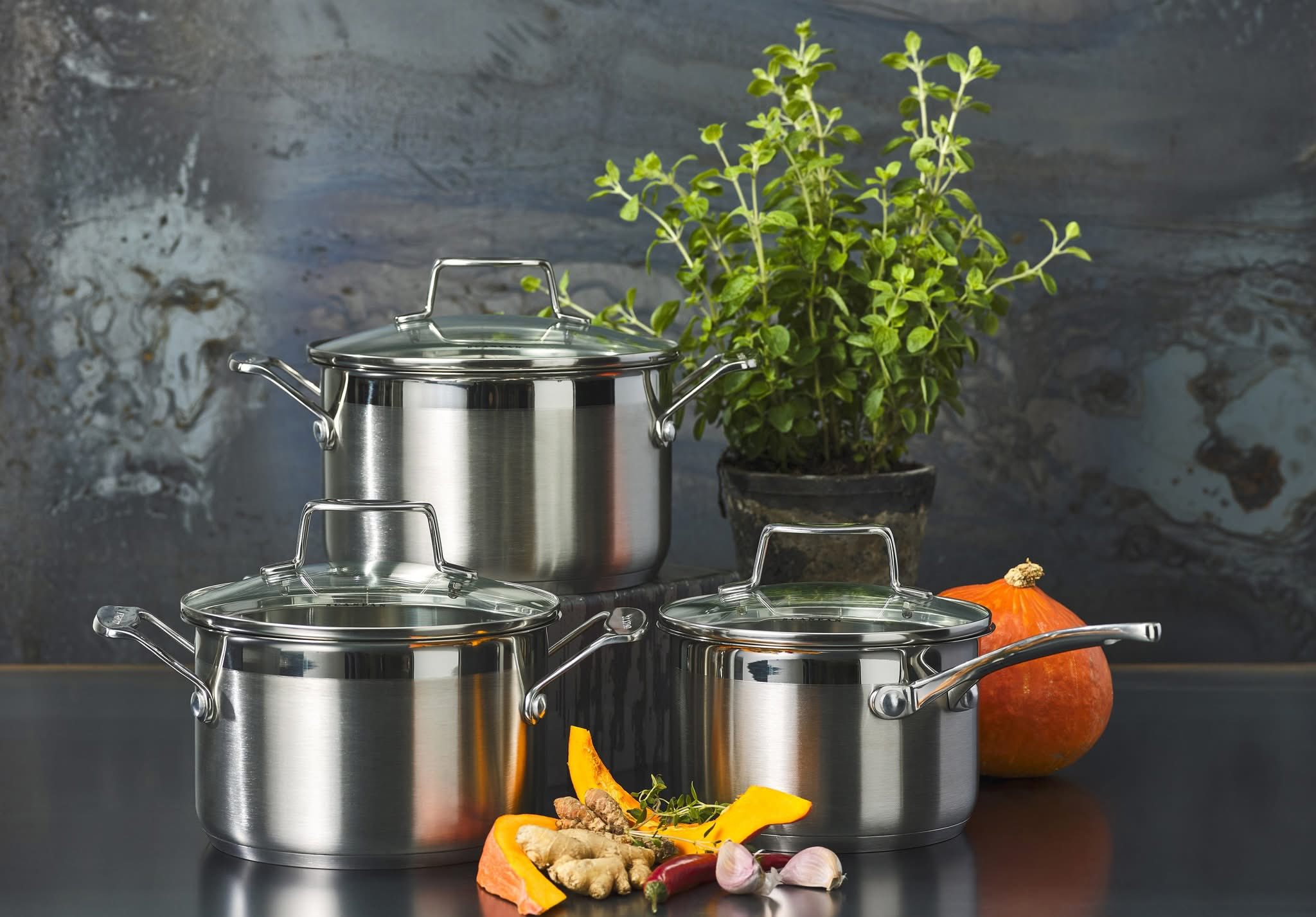 Bộ 3 nồi inox Scanpan Impact 71070000 hàng chính hãng