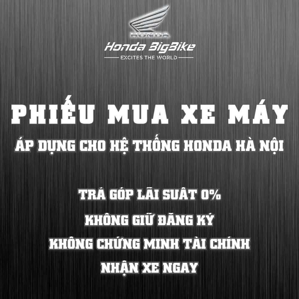 Phiếu mua xe máy Motor Hà Nội