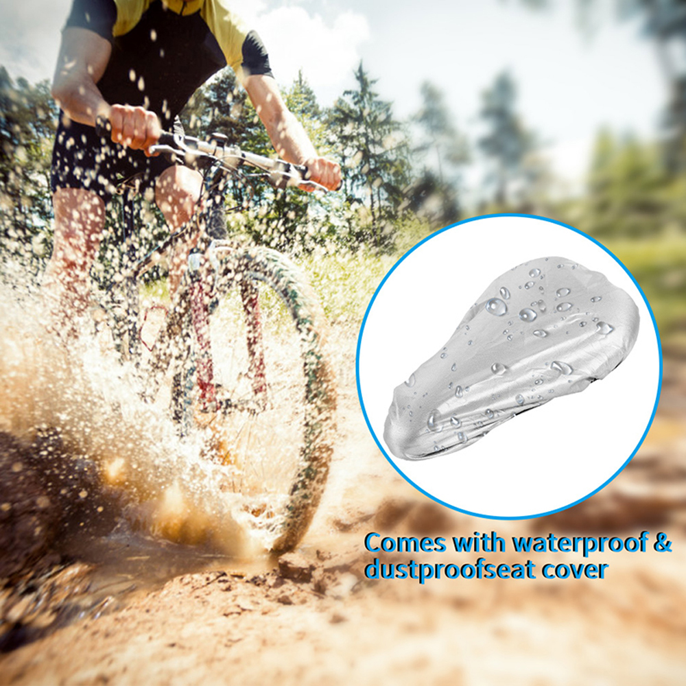 Đệm Yên Xe Đạp MTB Silicon Bọt Biển Thoáng Khí