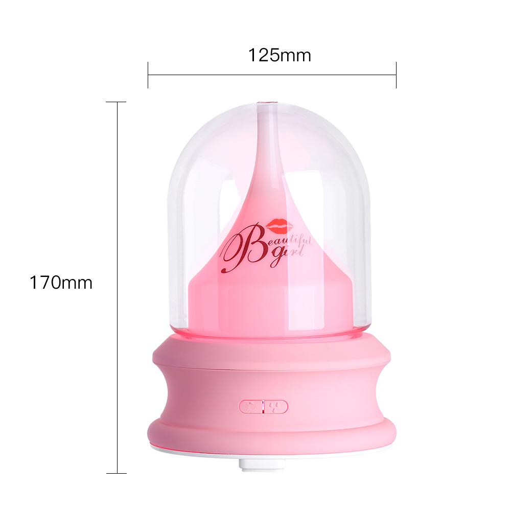 Máy khuếch tán tinh dầu tạo ẩm phun sương 100mL, có đèn LED nhiều màu sắc