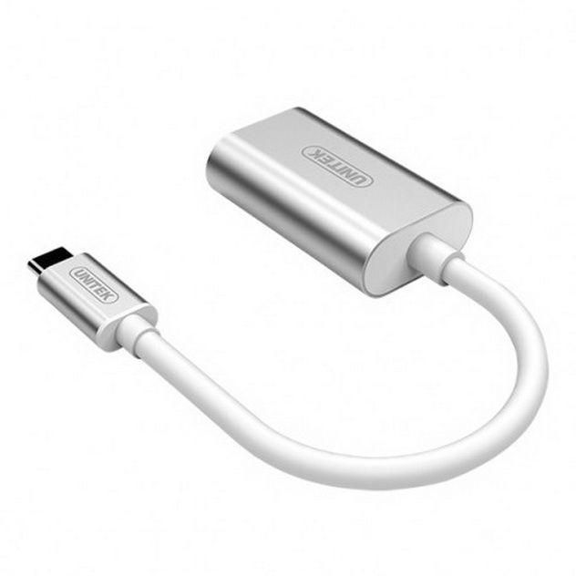 CÁP CHUYỂN ĐỔI USB TYPE-C TO VGA UNITEK Y-6315 - HÀNG CHÍNH HÃNG