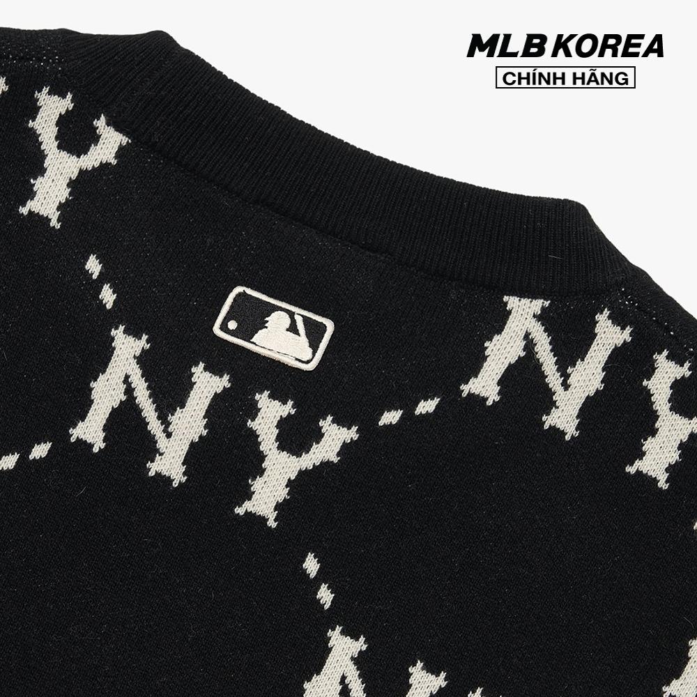 MLB - Áo sweater phom suông tay dài Dia Monogram Overfit 3AKPM0226