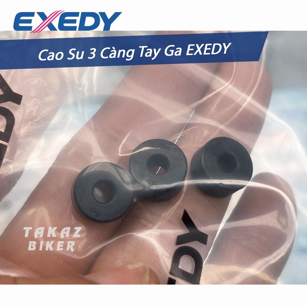 Bộ CAO SU 3 CÀNG Dành Cho AB, VAIRO, PCX, VISION, LEAD, SH MODE, SH 125 150, NOUVO 1,2,3,4,5,6, Grande, NVX, Janus