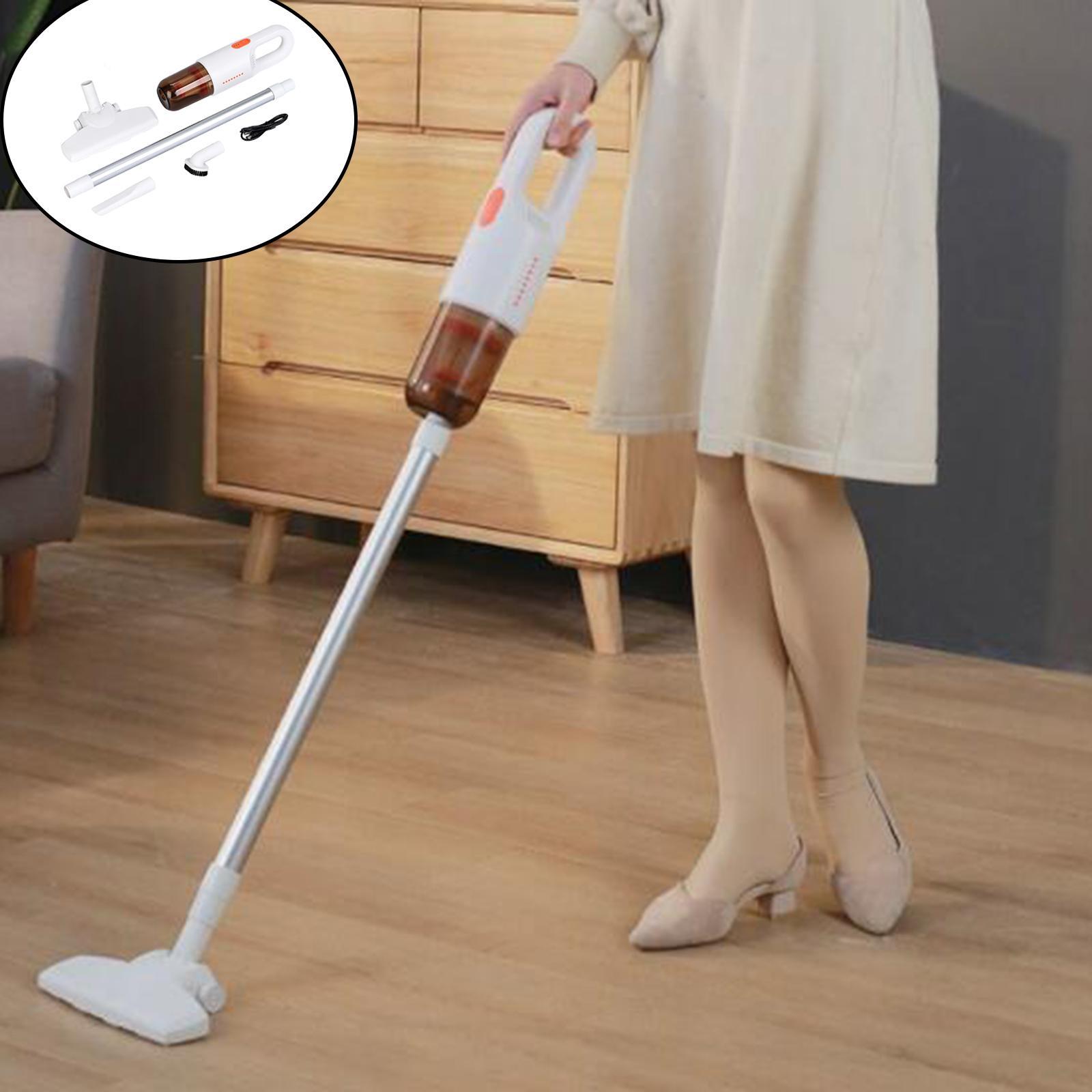 Wireless Vacuum Cleaner Car Vacuum Cleaner for Home Office White