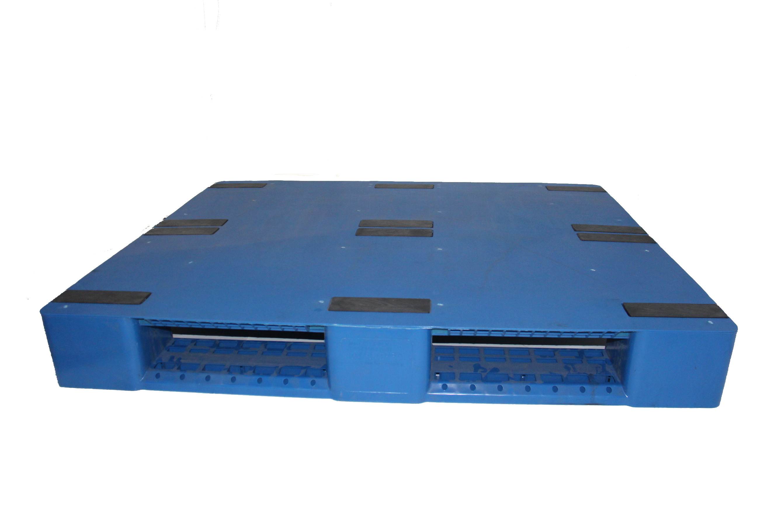 Pallet Nhựa Khôi Việt1200x1000x150 một mặt bít màu xanh