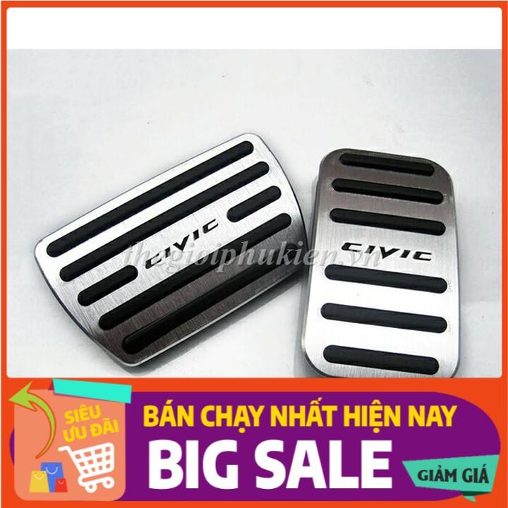 Bộ ốp bọc chân ga, chân phanh Honda Civic 2016-2019