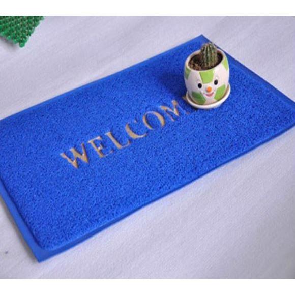 Thảm nhựa chùi chân Welcome 40x60cm. Thảm welcome nhựa rối