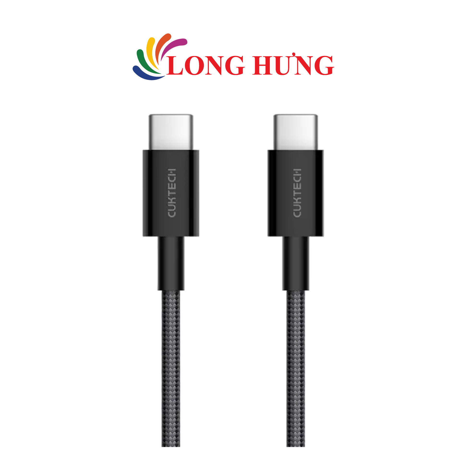 Cáp USB Type-C to Type-C Cuktech 1.5m 60W CTC315P - Hàng chính hãng