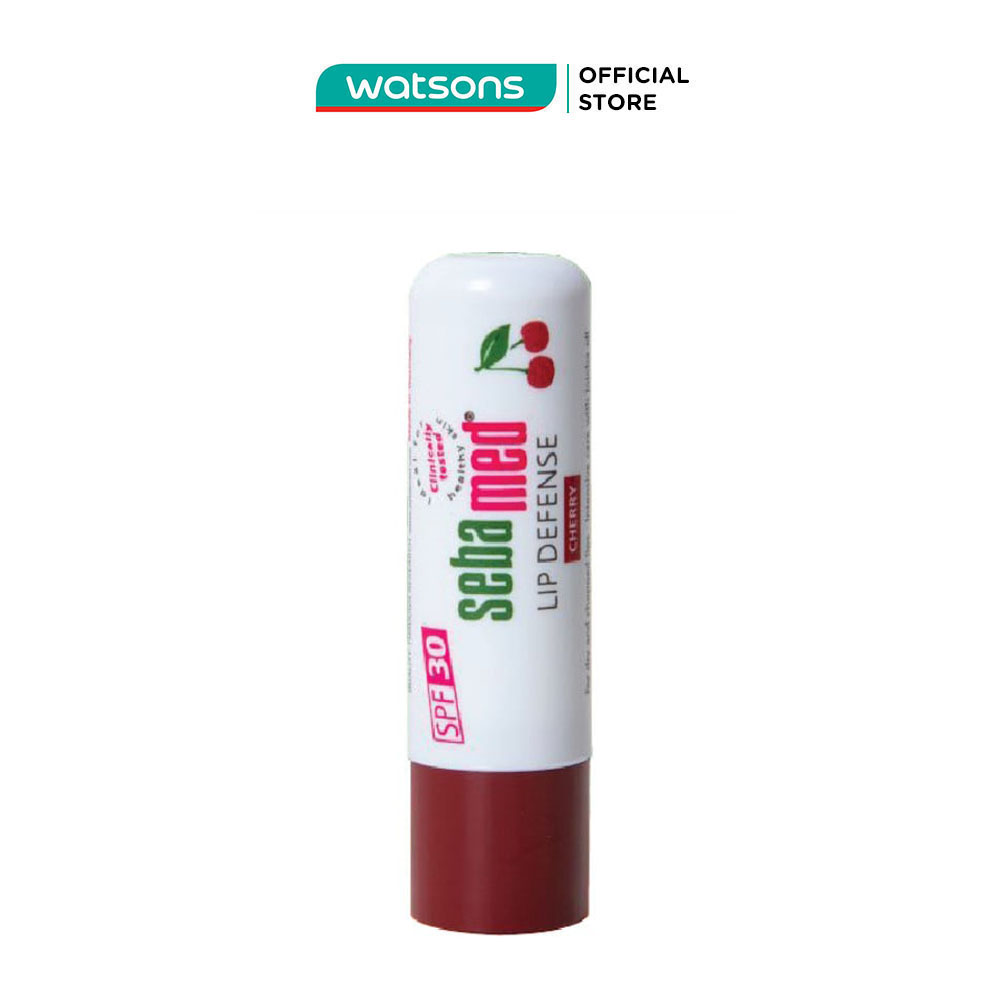 Son Dưỡng Sebamed Lip Defense Bảo Vệ Môi Hương Cherry SPF 30 4.8g