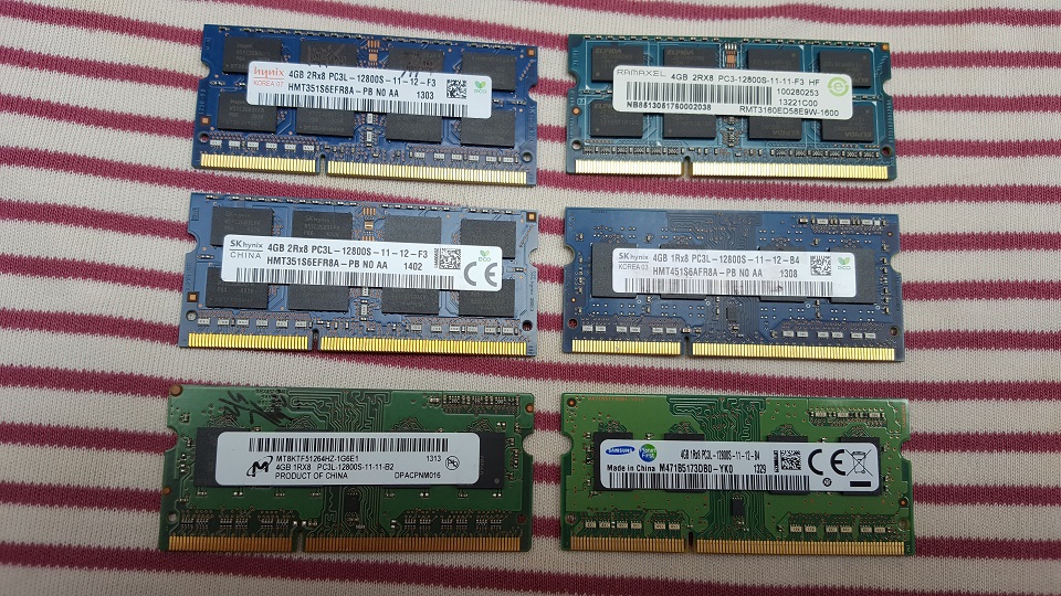 Ram laptop 4GB DDR3 PC3L-12800s - ram máy tính laptop 4GB DDR3L bus 1600Mhz - Hàng chính hãng