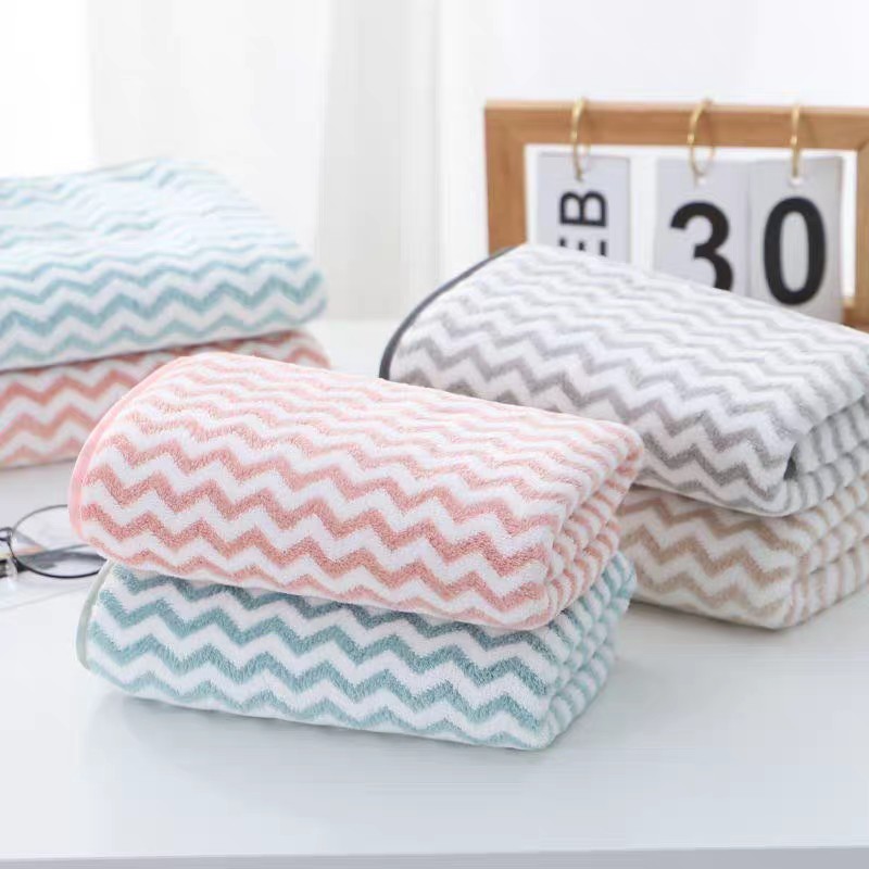 Khăn tắm, gội đầu lông cừu Hàn Quốc. Kích thước 35x75cm