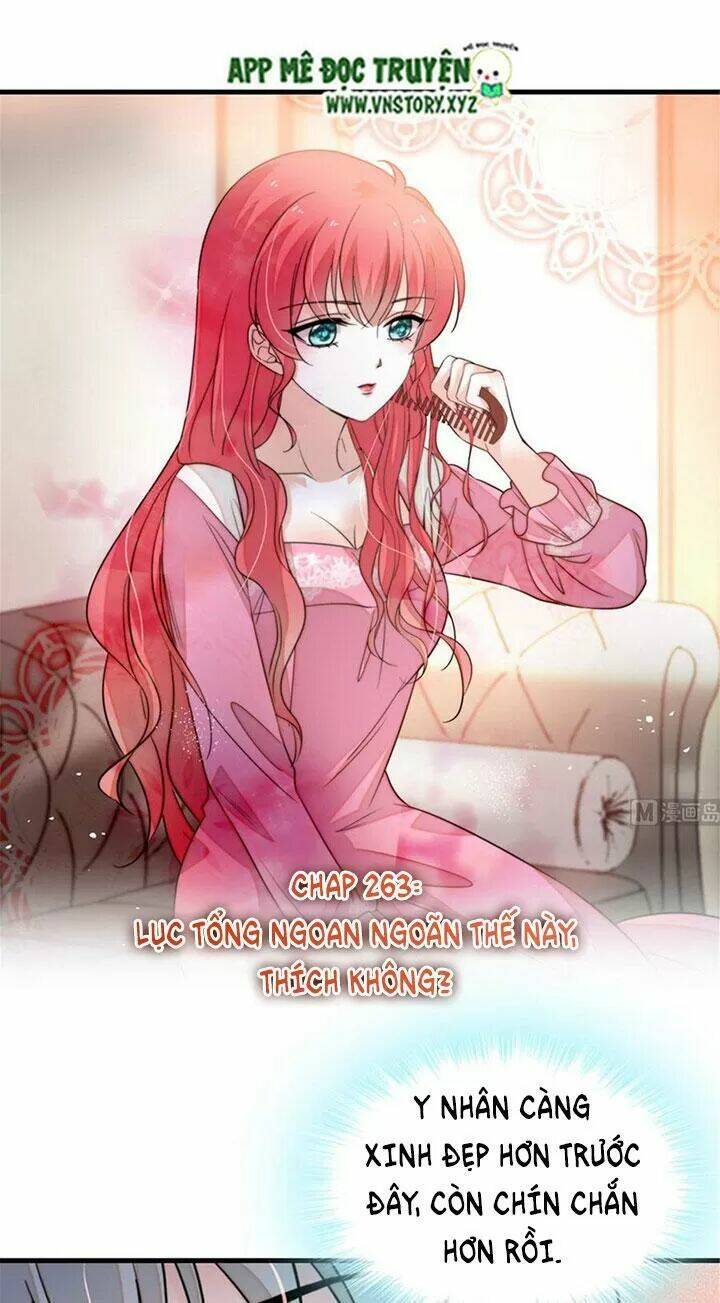 ngọt ngào uy vũ: boss sủng đến nghiện chapter 263 1