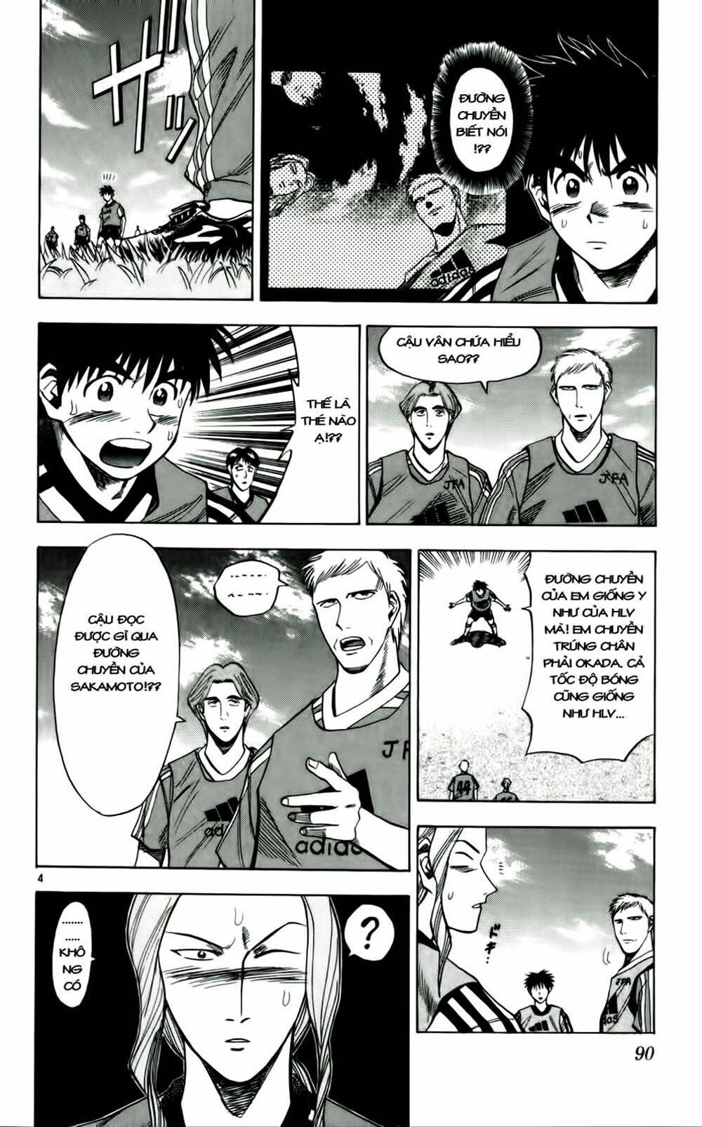 vũ điệu trên sân cỏ - fantasista chapter 40 4