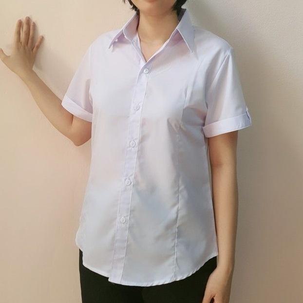 Áo Sơ Mi Trắng học sinh Nữ Cấp 2 Cấp 3 Đồng Phục Học Sinh, đồ đi học, sơ mi nữ, sơ mi trắng đẹp