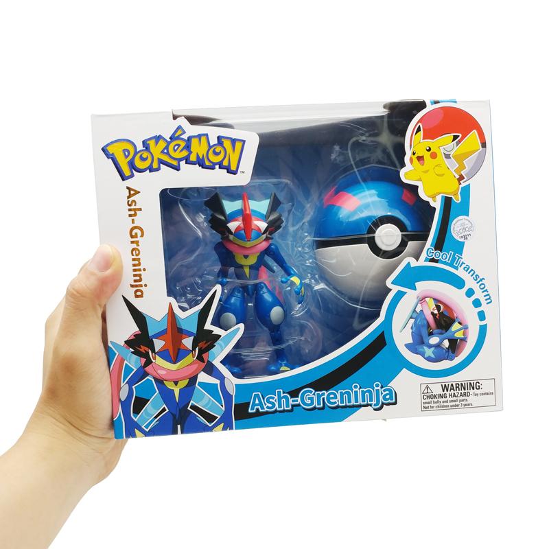 Đồ Chơi Bóng Pokemon Biến Hình - Ếch Ninja Greninja - Pokemon Toys ZC8918E